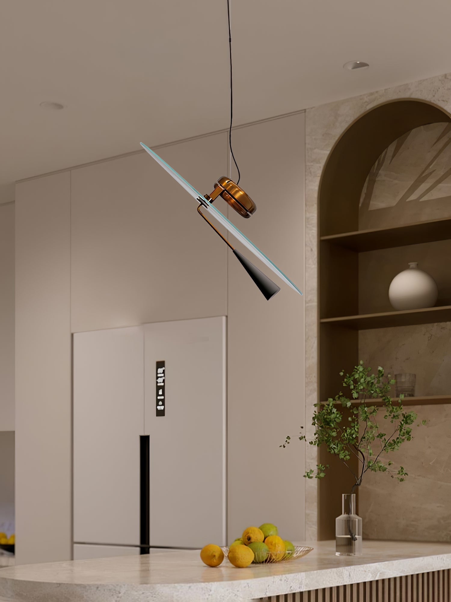 Symirel Premium Nordic Art Pendant Lamp-Neutral Decor
