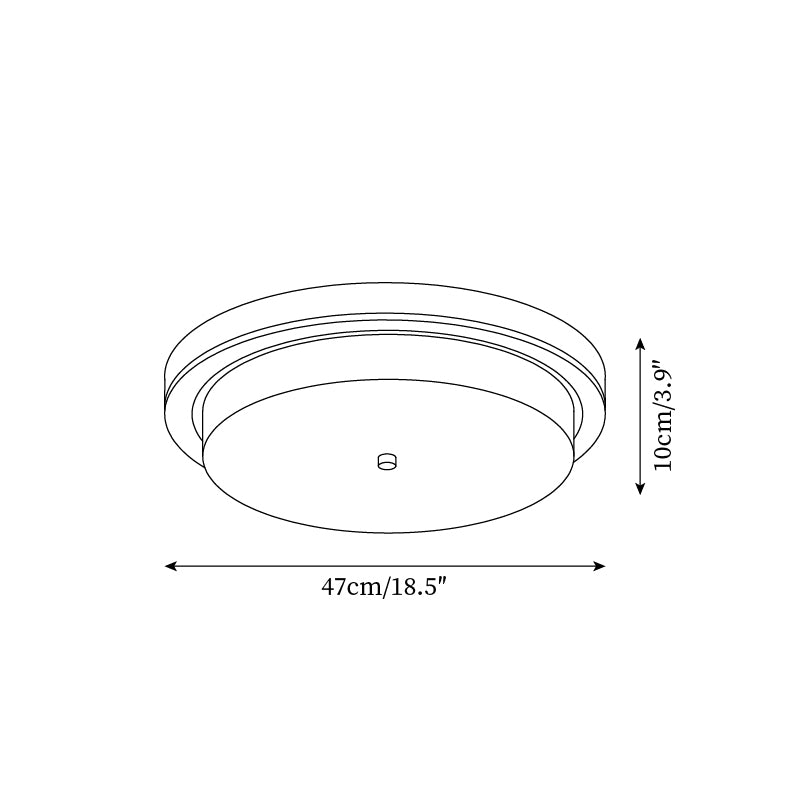 Benedict Ceiling Light-Neutral Decor