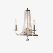 Arvela Vintage Industrial Crystal Wall Lamp-Neutral Decor