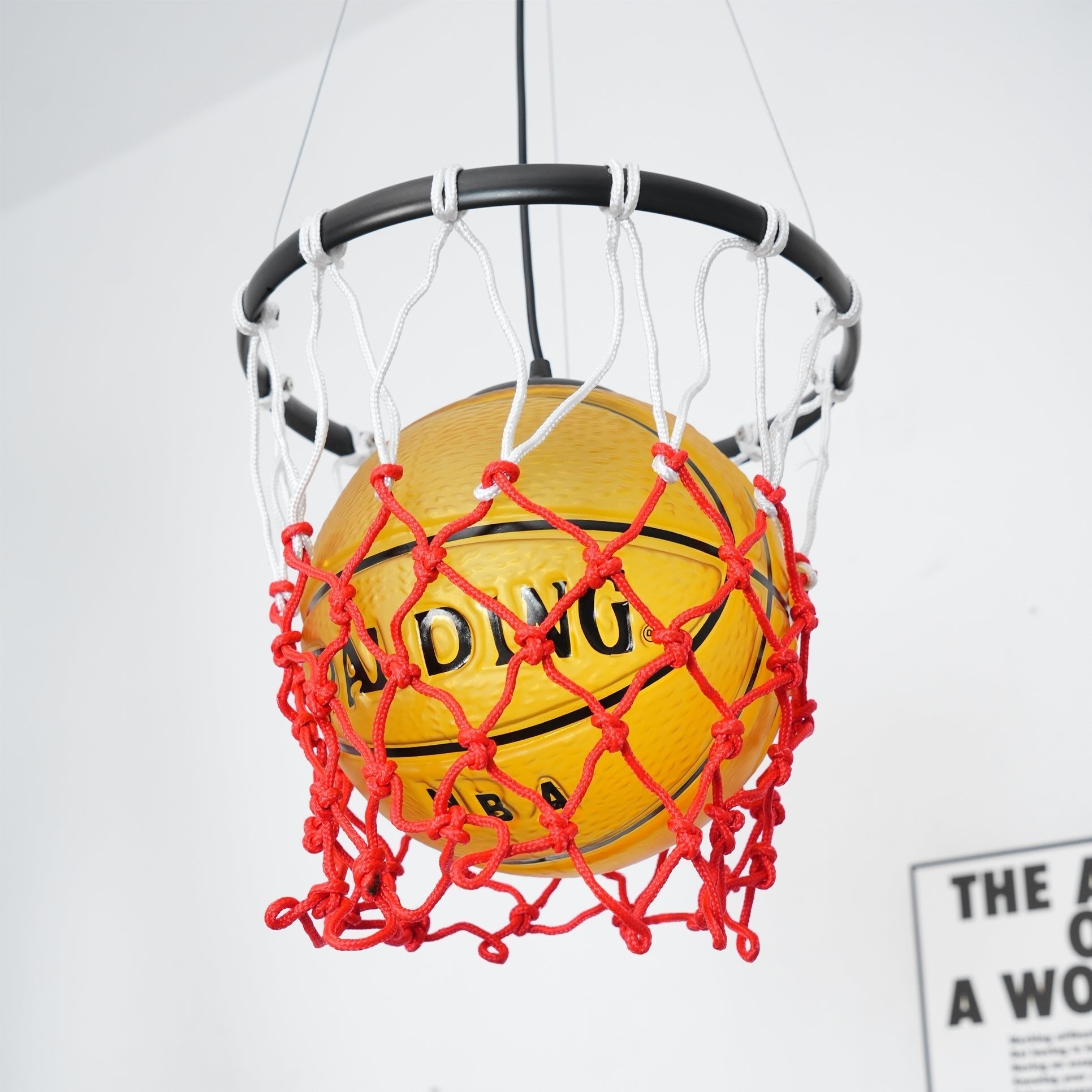 Lustra Pendant Lamp Basketball Hoop-Neutral Decor