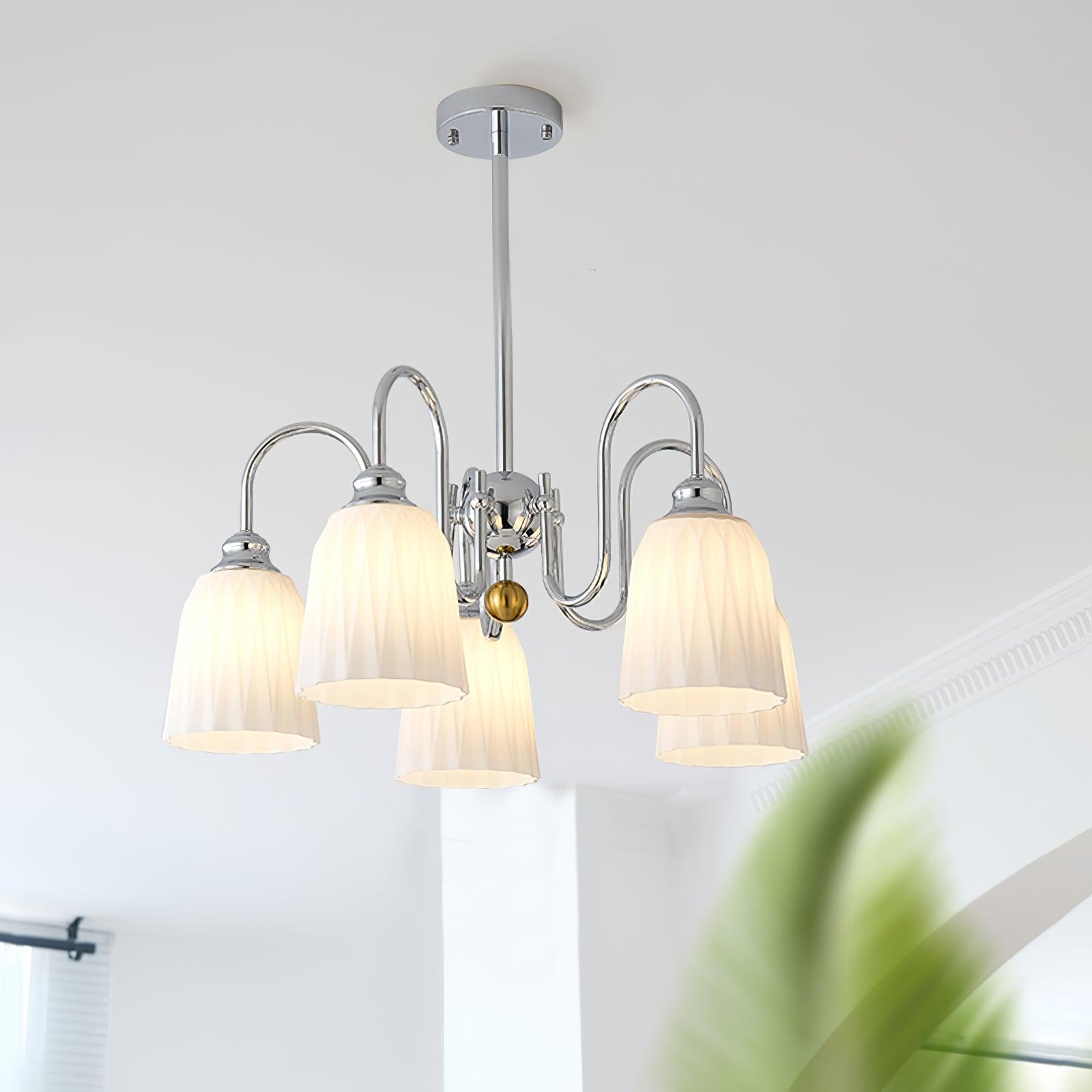 Micah Vintage Chandelier-Neutral Decor