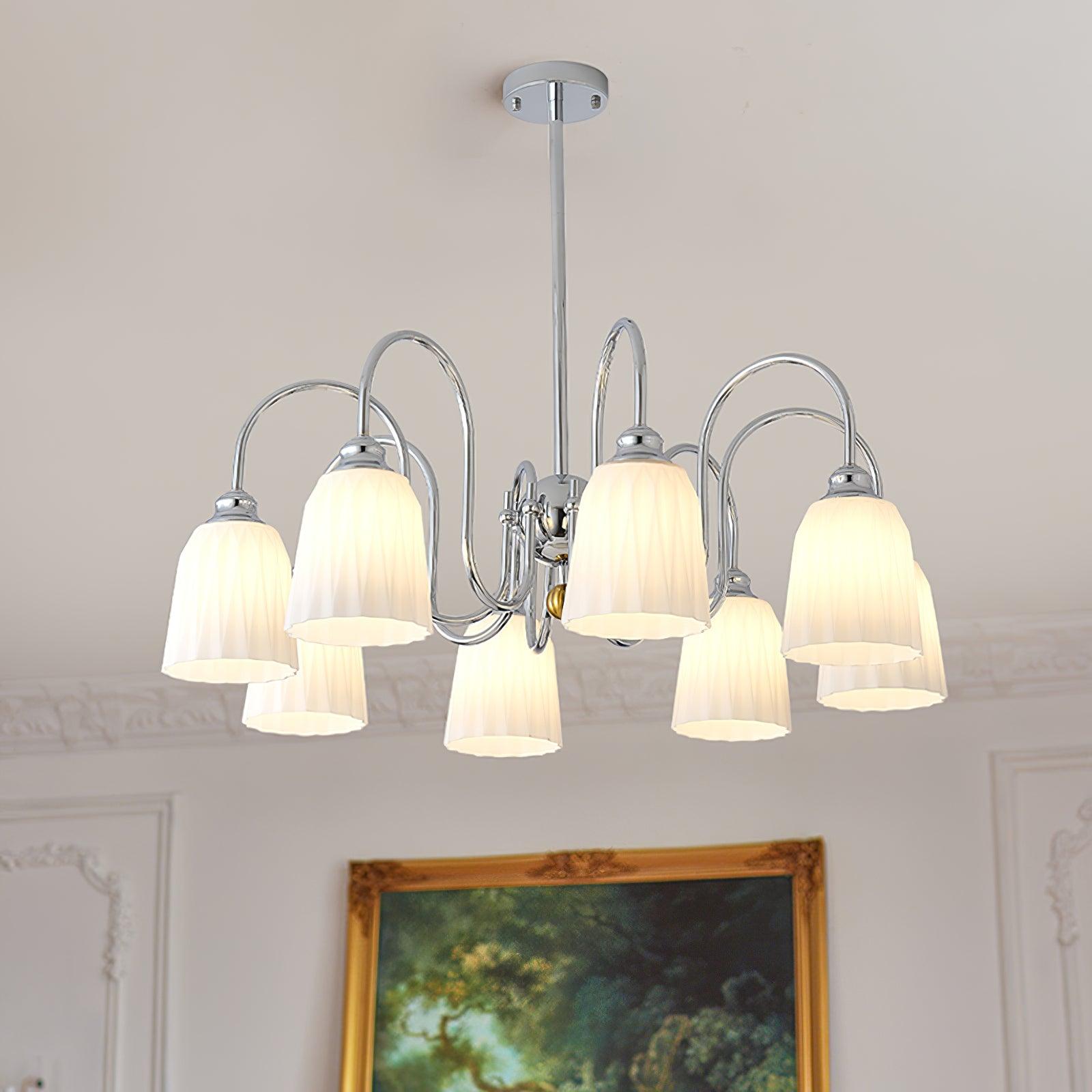 Micah Vintage Chandelier-Neutral Decor