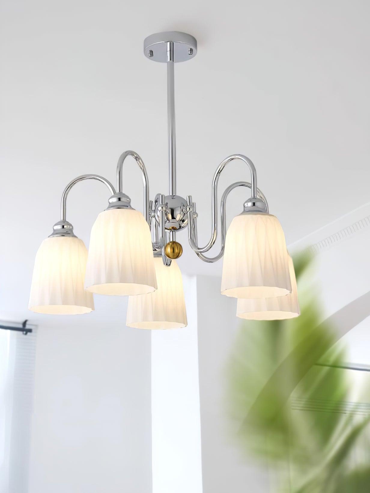 Micah Vintage Chandelier-Neutral Decor
