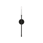 Alvuvyh Modern Minimalist Black Metal Wall Lamp