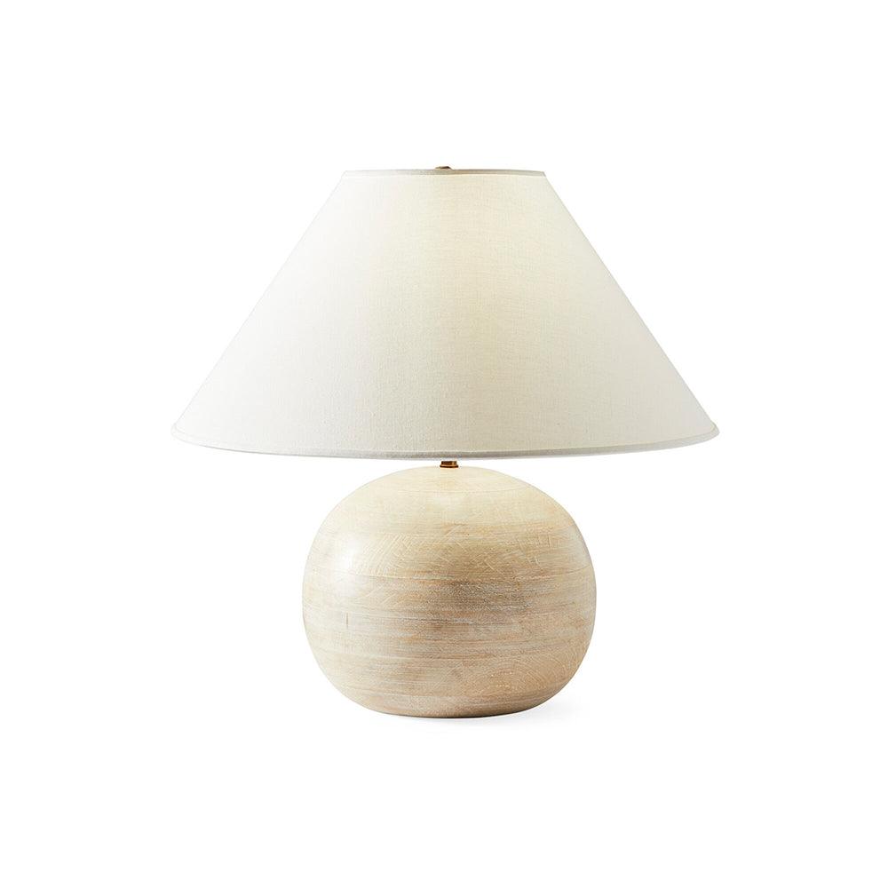 Domino Minimalilst Wood Table Lamp-Neutral Decor
