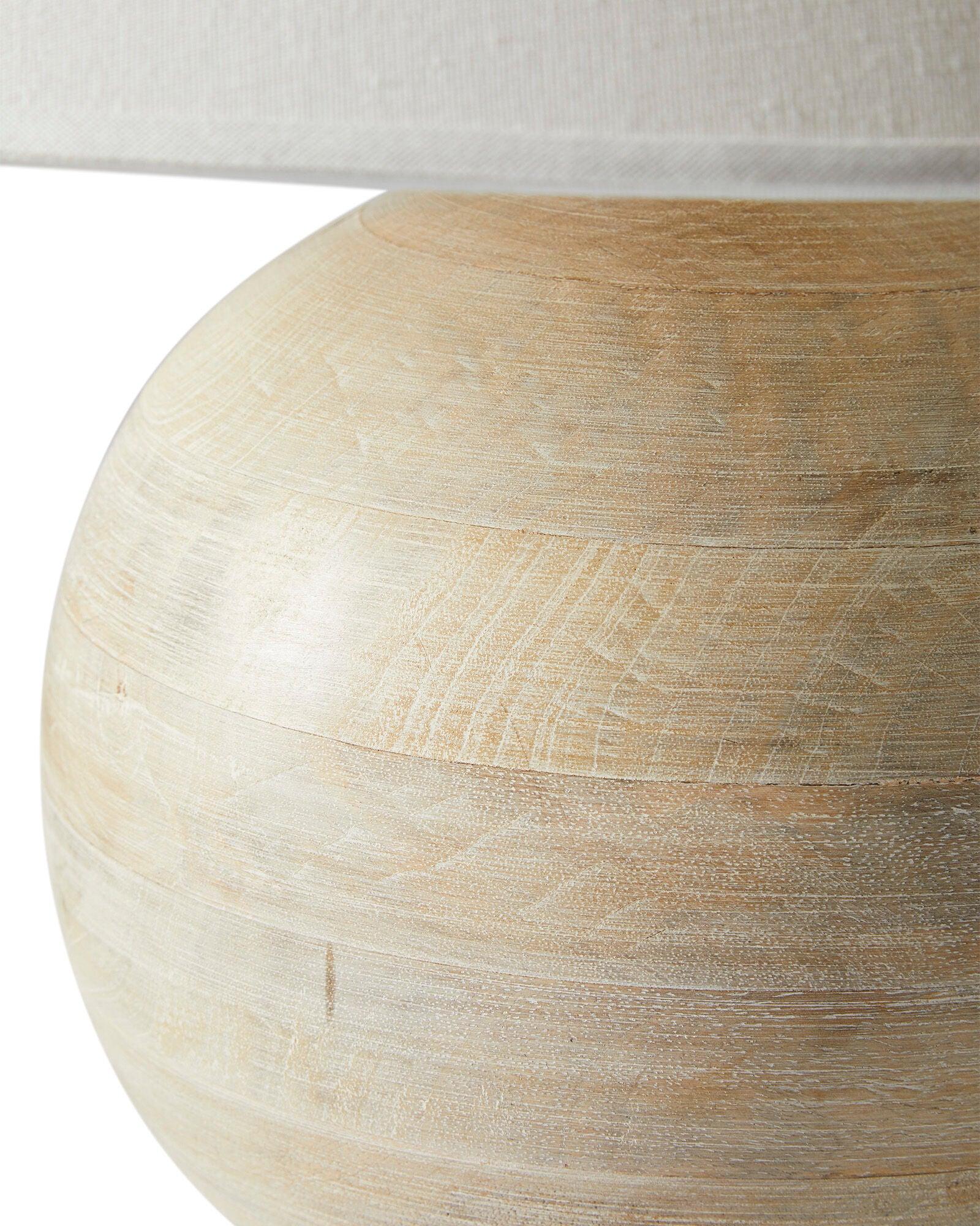 Domino Minimalilst Wood Table Lamp-Neutral Decor