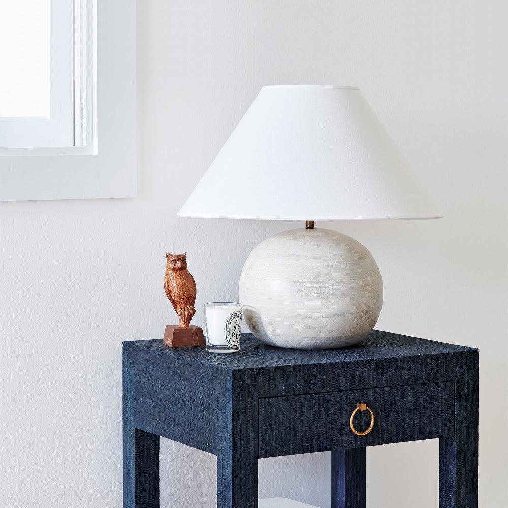 Domino Minimalilst Wood Table Lamp-Neutral Decor