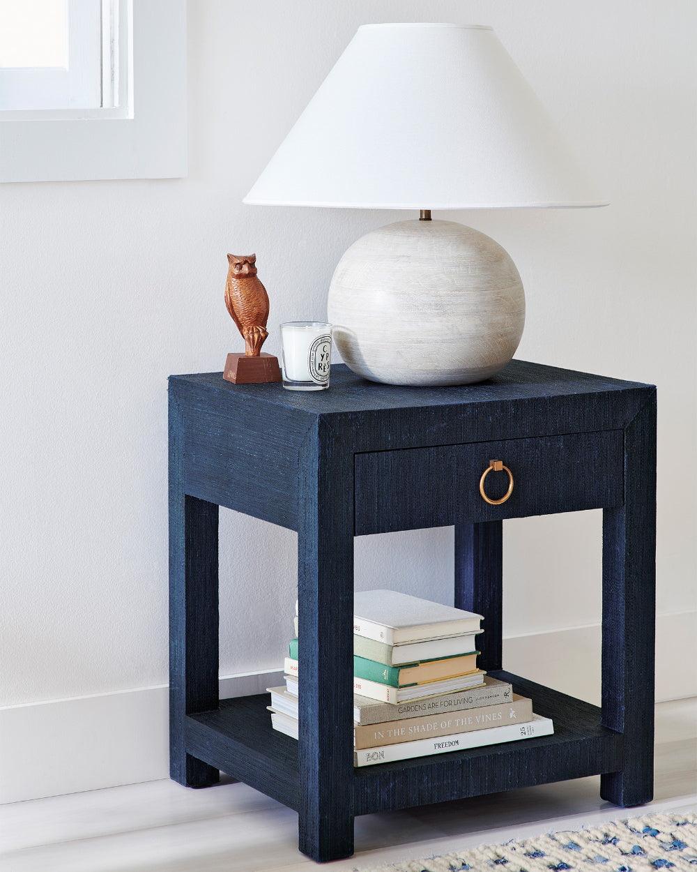 Domino Minimalilst Wood Table Lamp-Neutral Decor