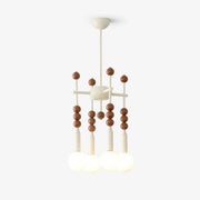 Coshae Nordic Art Glass Pendant Light-Neutral Decor