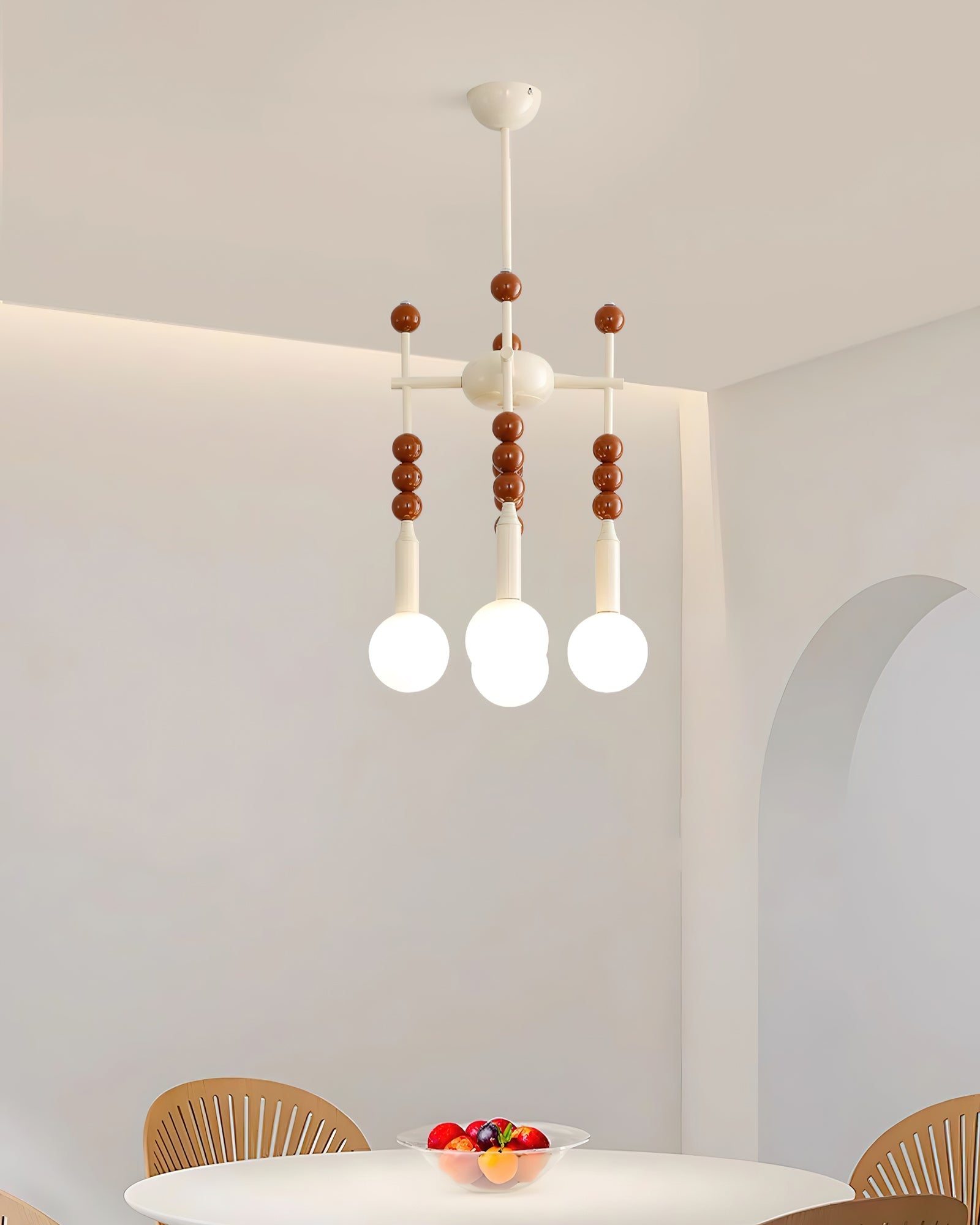 Coshae Nordic Art Glass Pendant Light-Neutral Decor