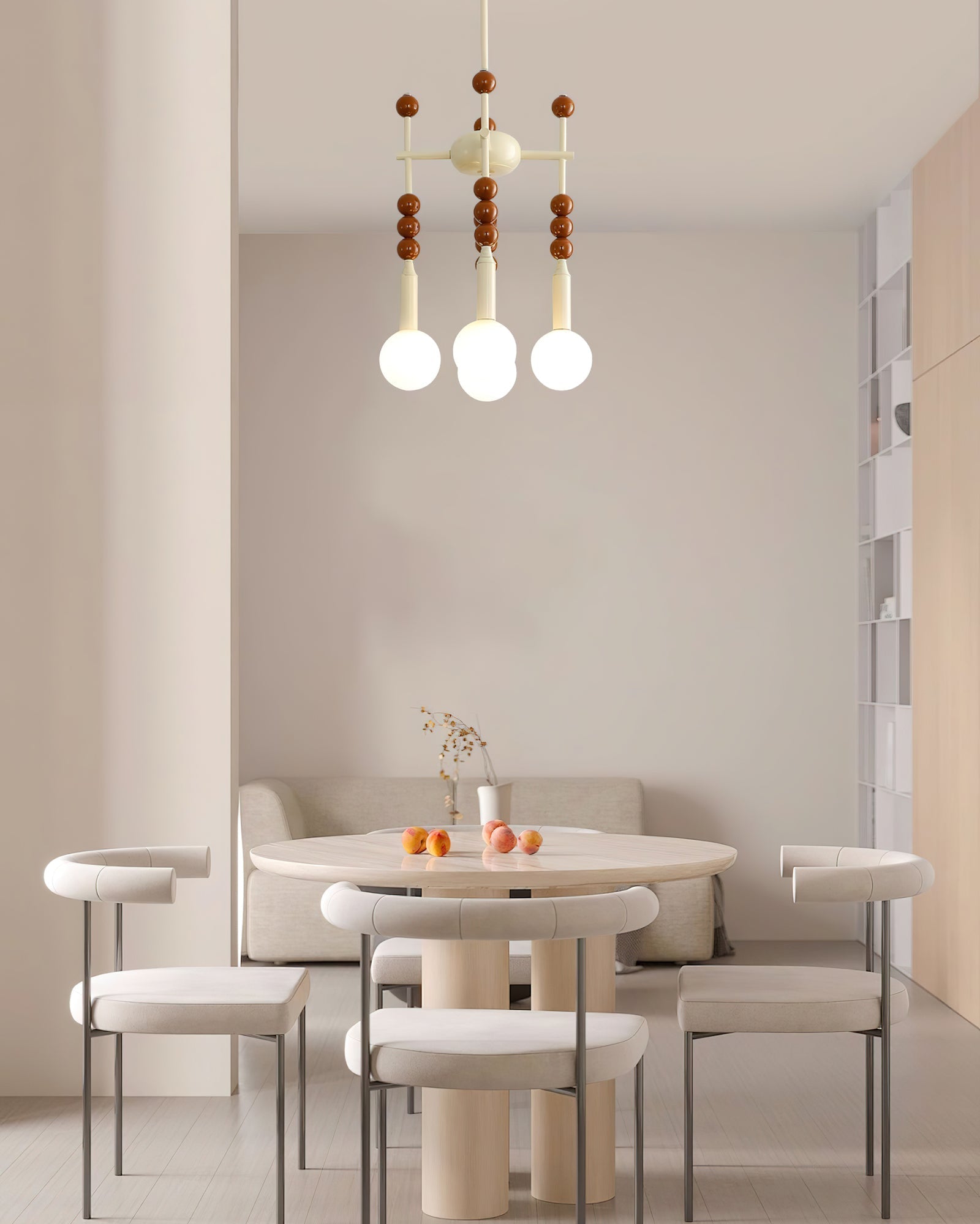 Coshae Nordic Art Glass Pendant Light-Neutral Decor