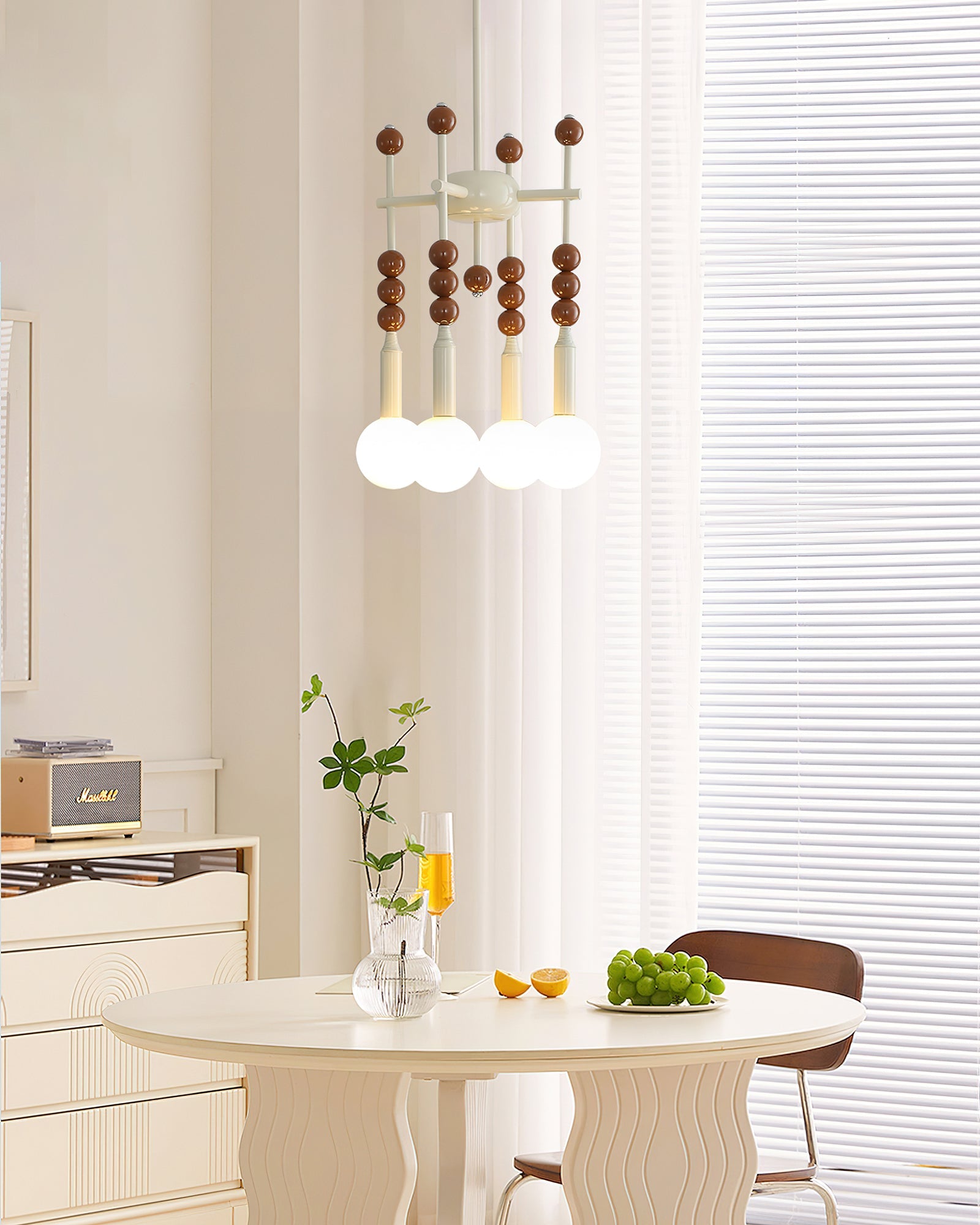Coshae Nordic Art Glass Pendant Light-Neutral Decor