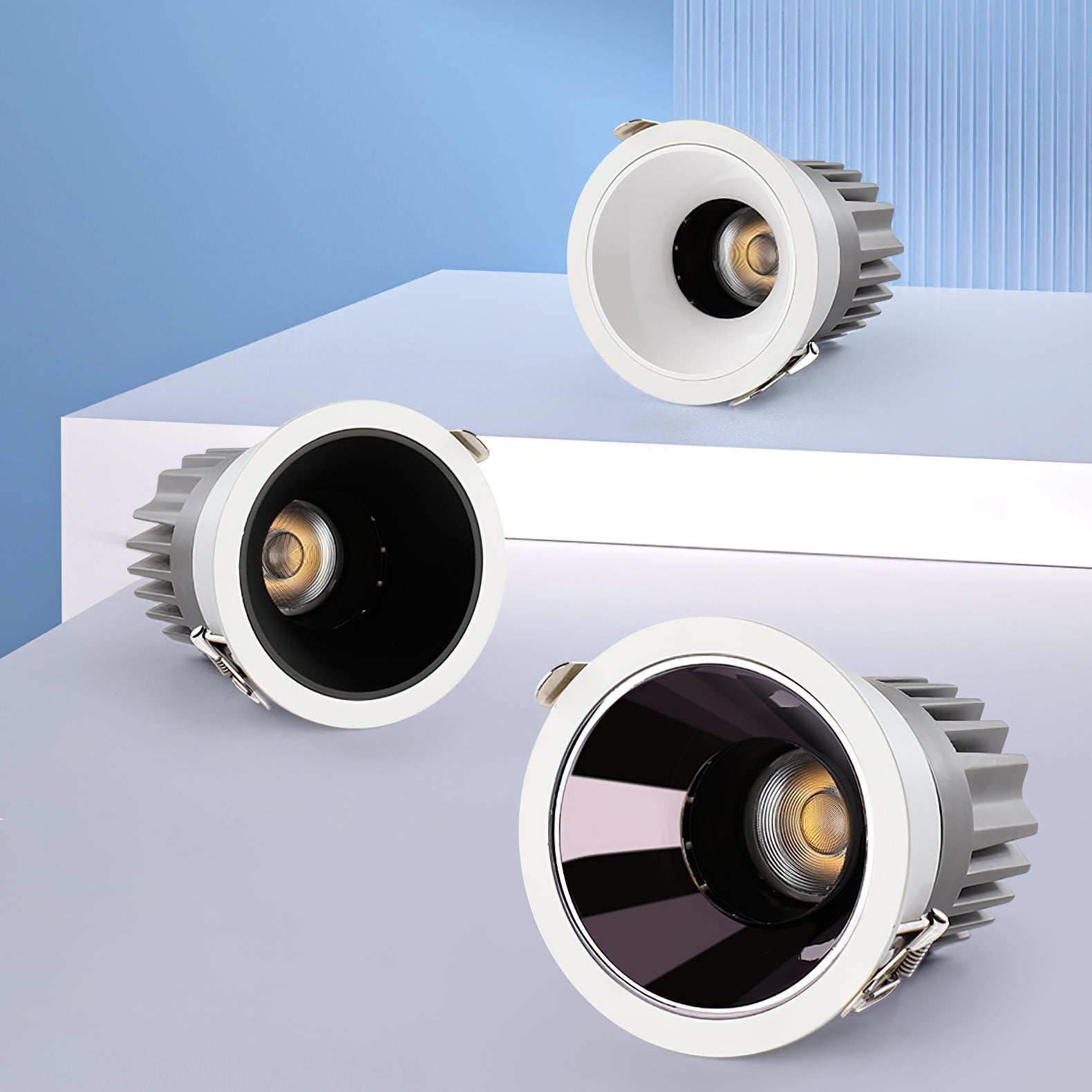 Vesoris Classic Beam Recessed LED Downlight Ceiling lamp-Neutral Decor