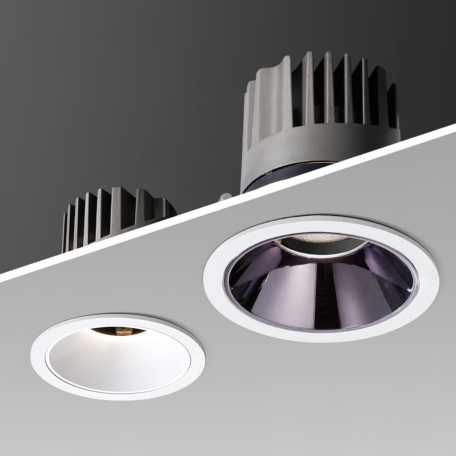 Vesoris Classic Beam Recessed LED Downlight Ceiling lamp-Neutral Decor