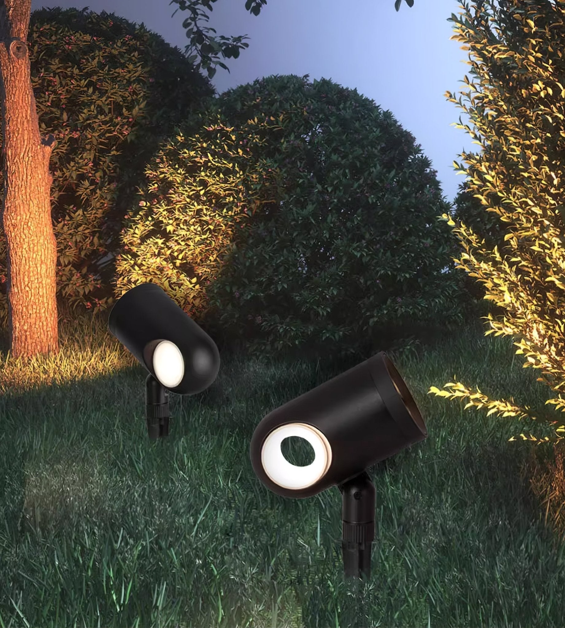 Bluxyn Spike Adjustable Landscape Spotlight-Neutral Decor