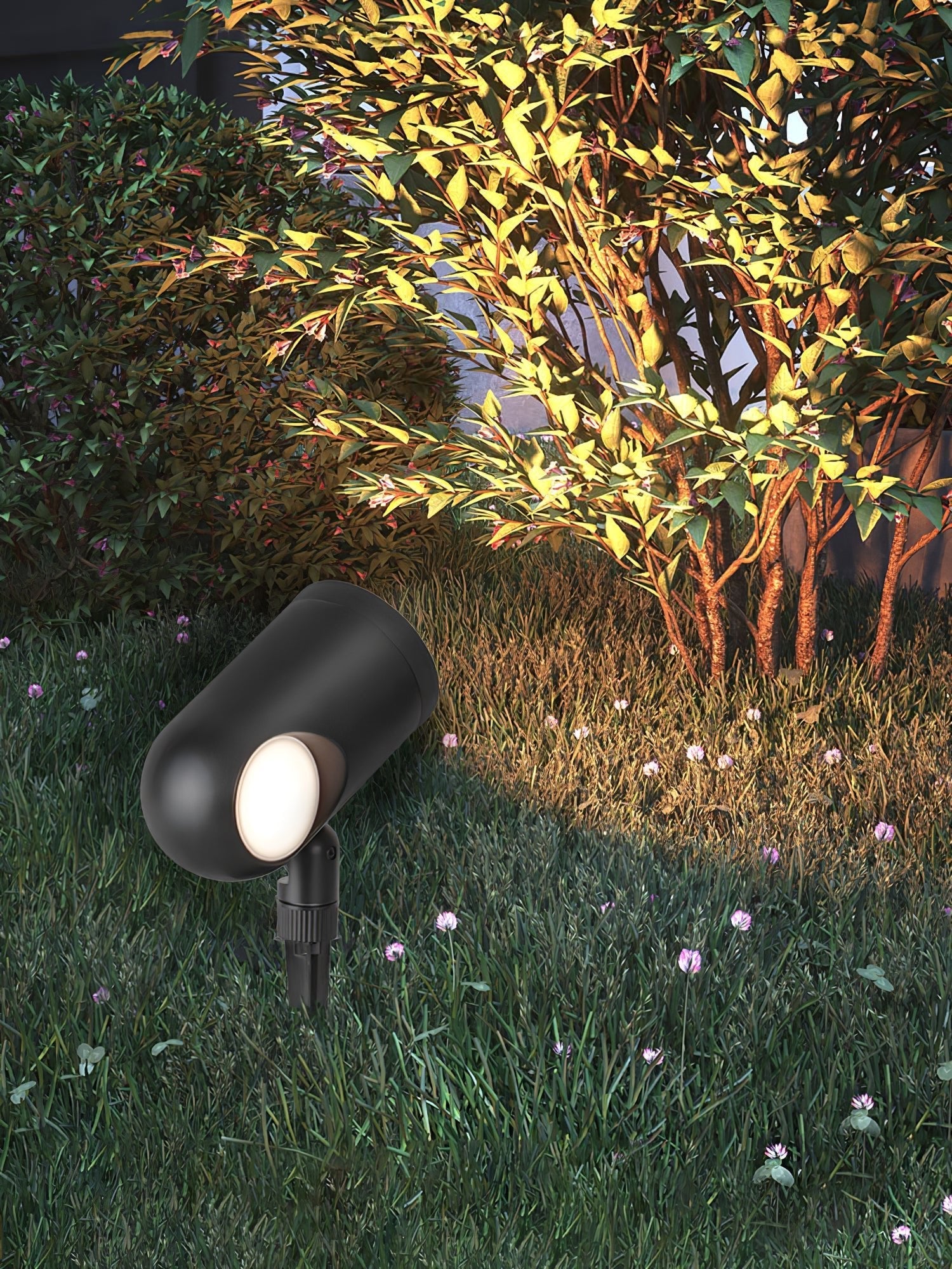 Bluxyn Spike Adjustable Landscape Spotlight-Neutral Decor