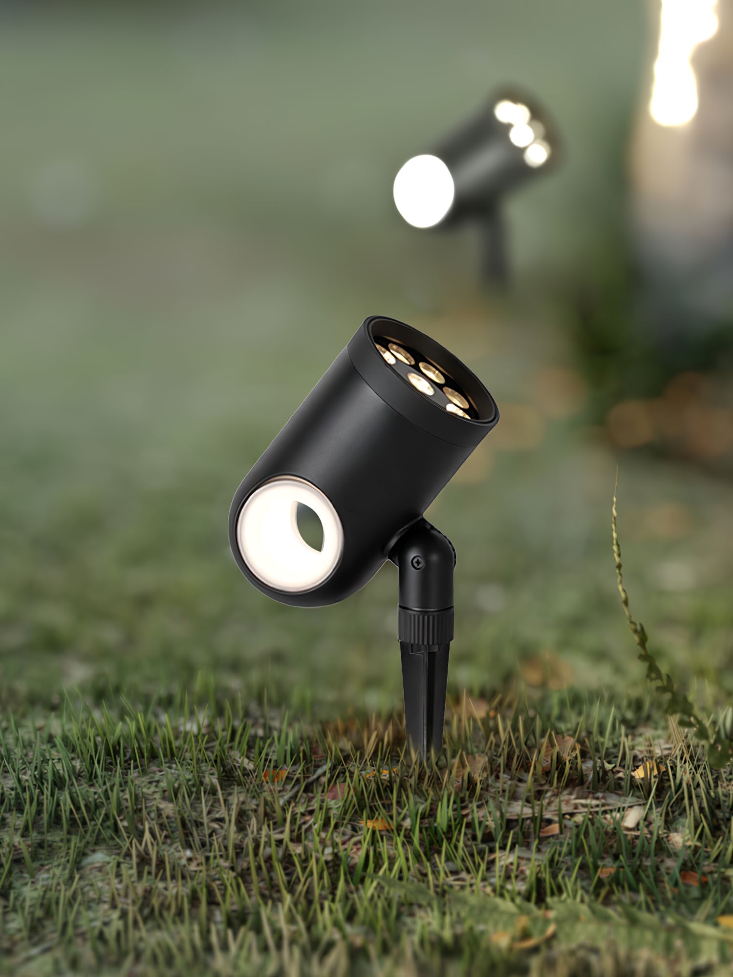 Bluxyn Spike Adjustable Landscape Spotlight-Neutral Decor