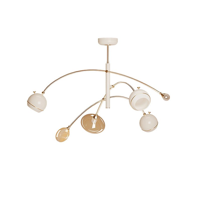 Lustra Chandelier Green Sci-Fi Elegant-Neutral Decor