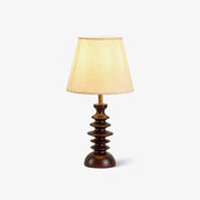 Tivoce Fabric Vintage Table Lamp-Neutral Decor