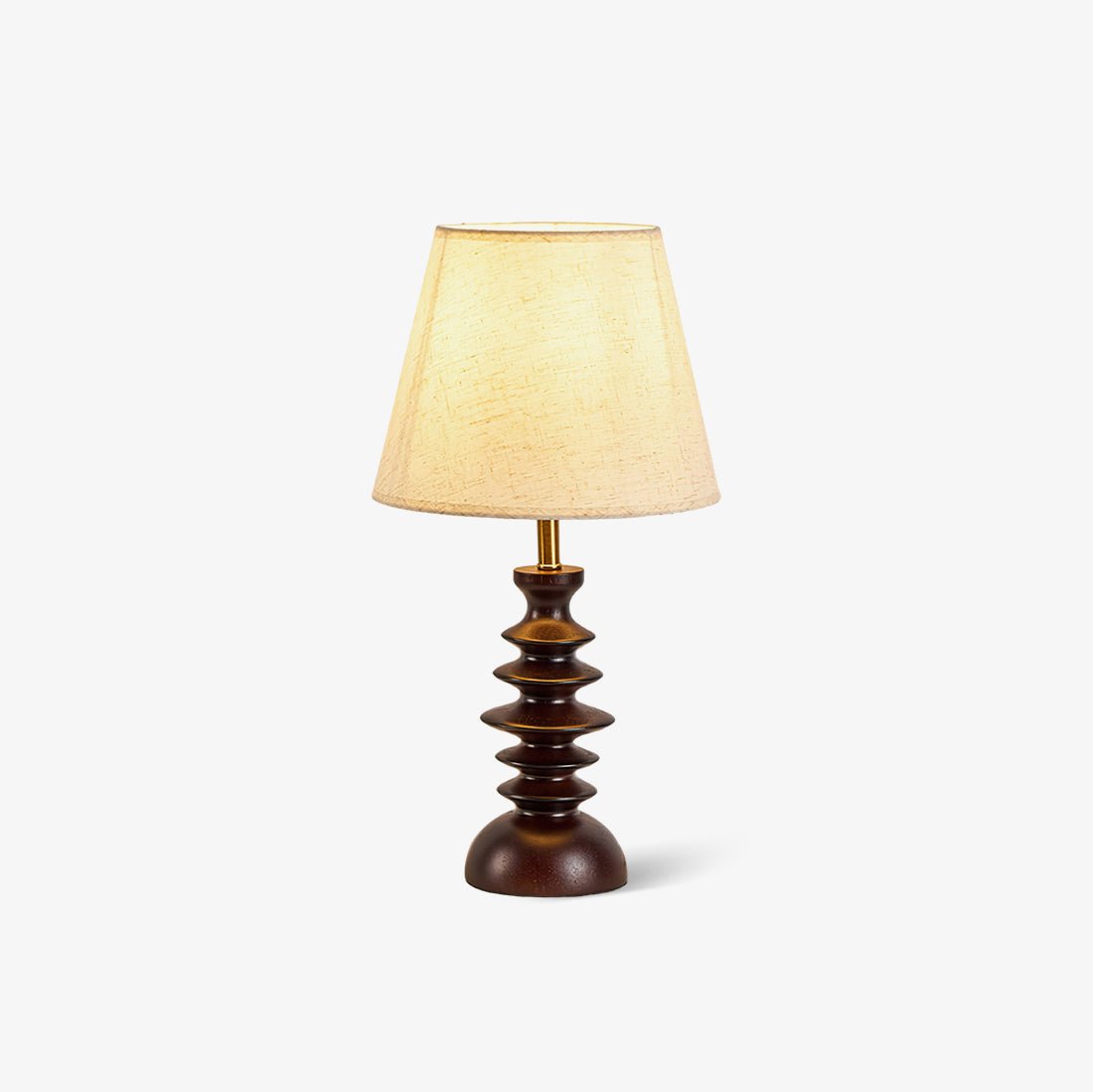 Tivoce Fabric Vintage Table Lamp-Neutral Decor