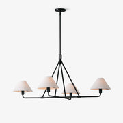 Vase Chandelier Cone Shade Minimalist-Neutral Decor
