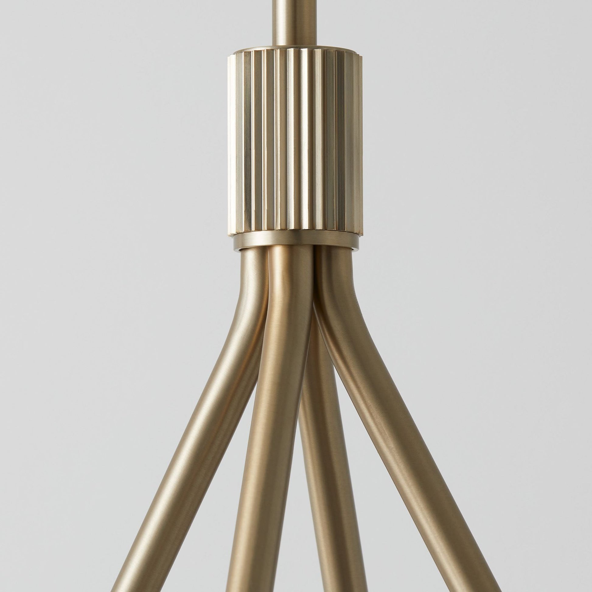 Vase Chandelier Cone Shade Minimalist-Neutral Decor