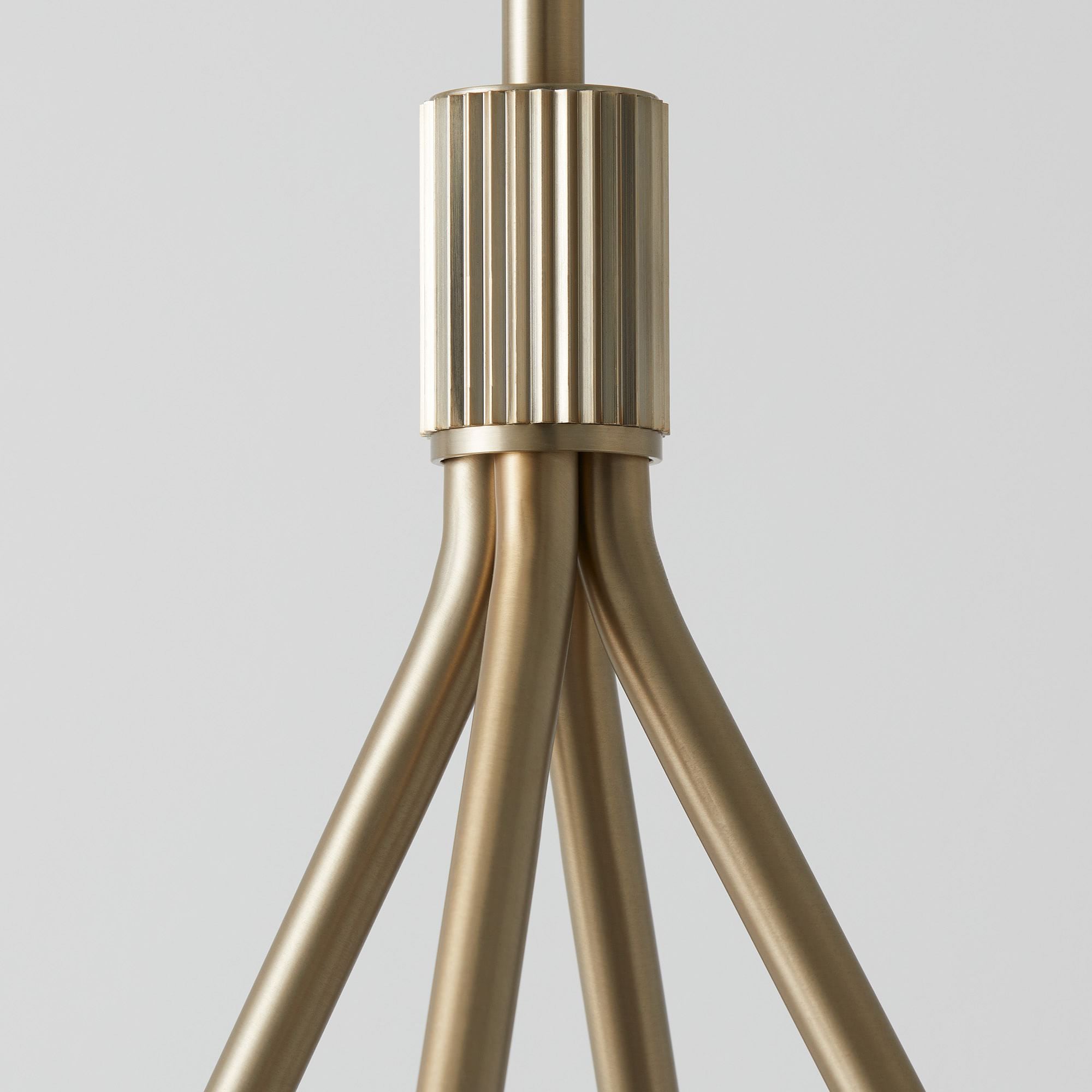 Vase Chandelier Cone Shade Minimalist-Neutral Decor