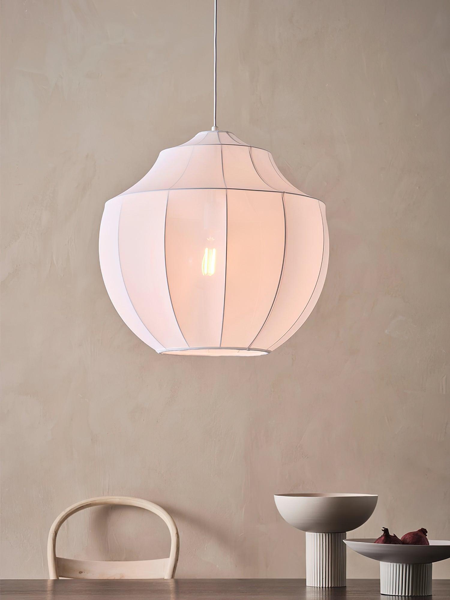 Frigen Premium Elegance Mesh Fabric Pendant Light-Neutral Decor