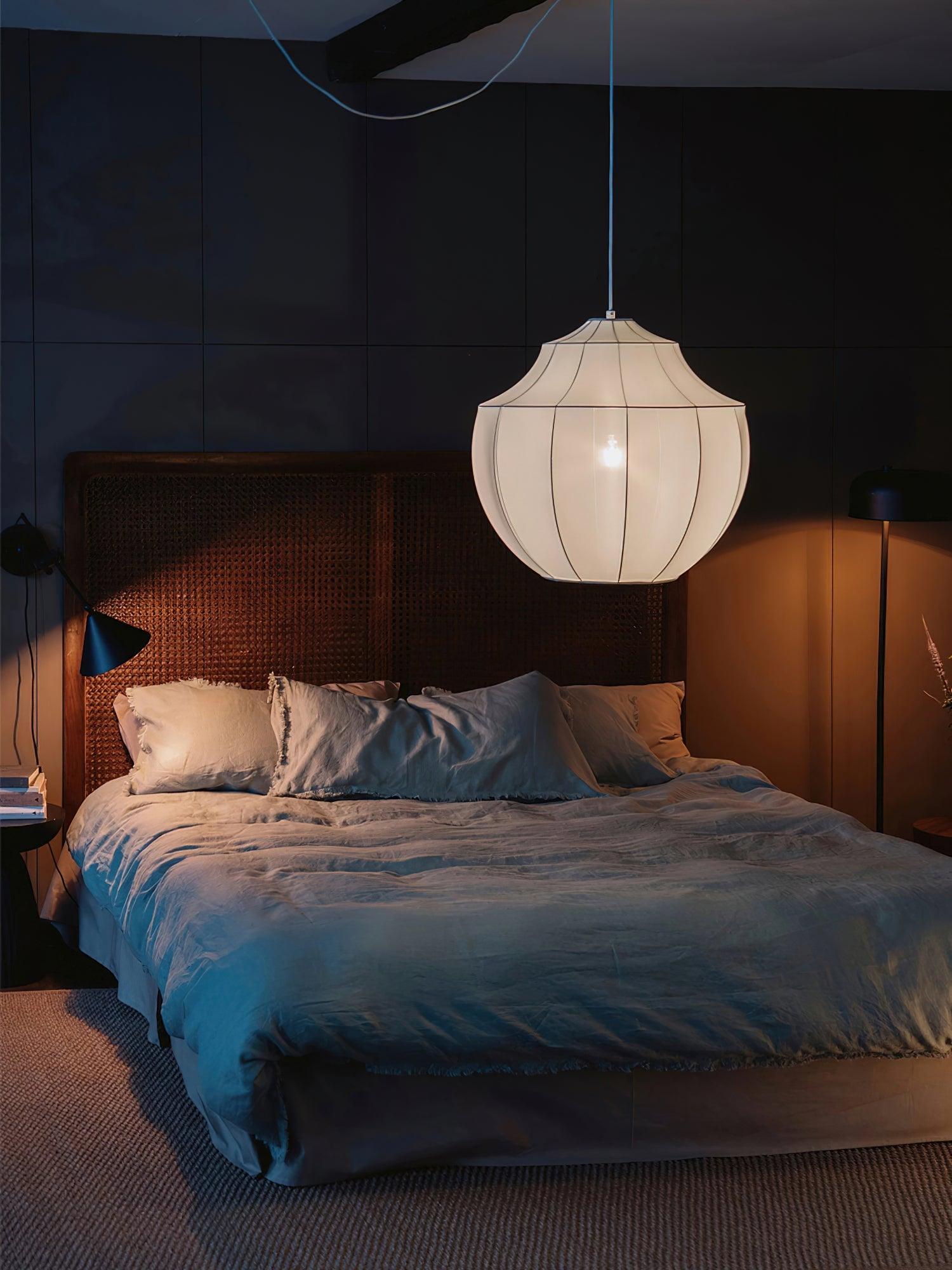 Frigen Premium Elegance Mesh Fabric Pendant Light-Neutral Decor