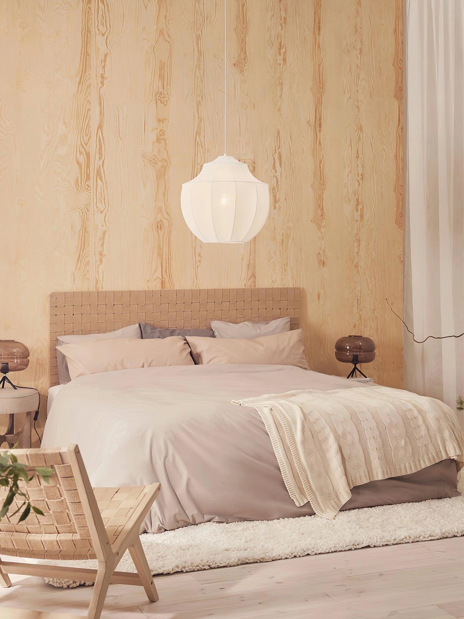 Frigen Premium Elegance Mesh Fabric Pendant Light-Neutral Decor