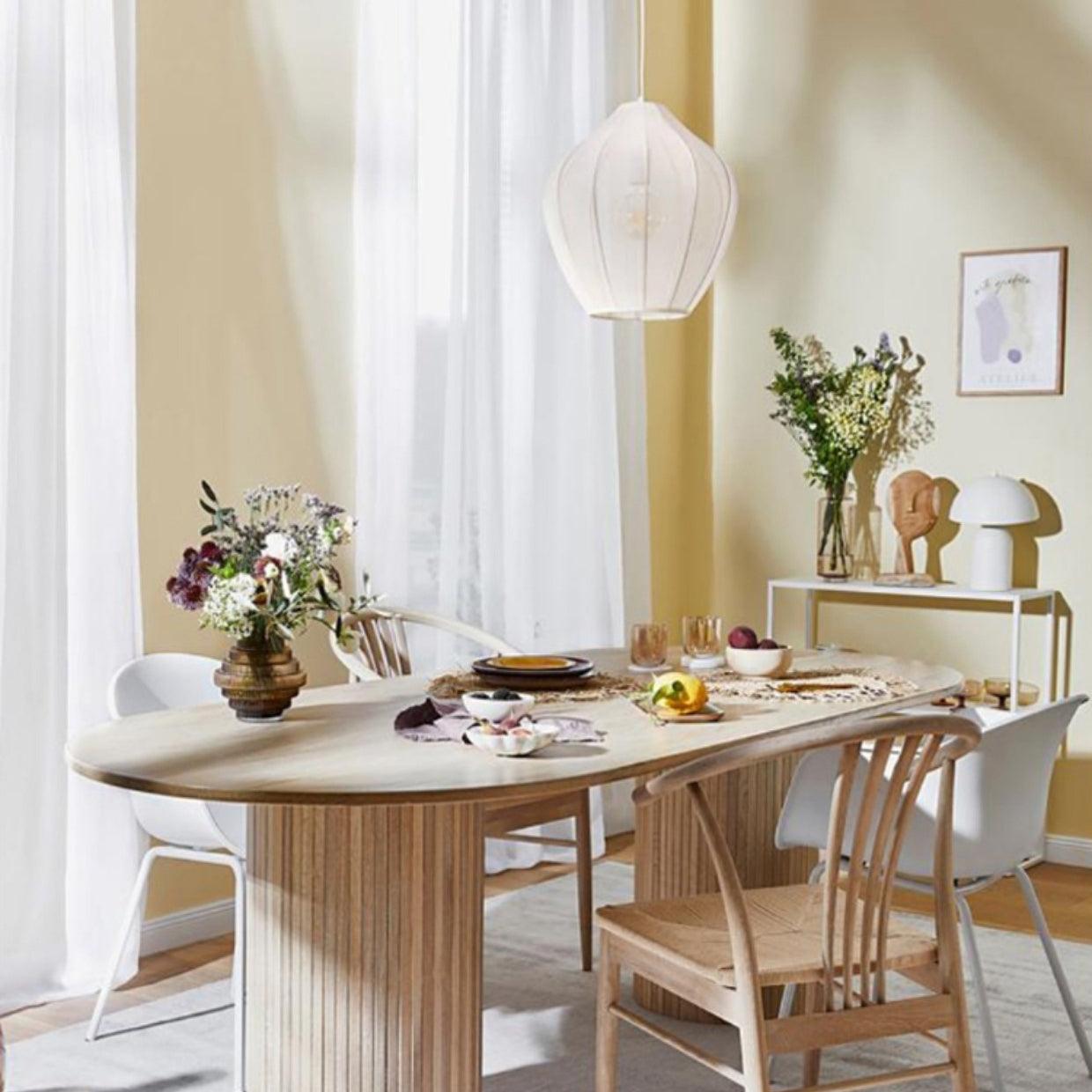 Frigen Premium Elegance Mesh Fabric Pendant Light-Neutral Decor