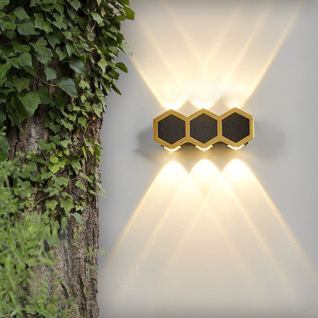 Miranda Beehive-shaped Modern Outdoor Wall Light