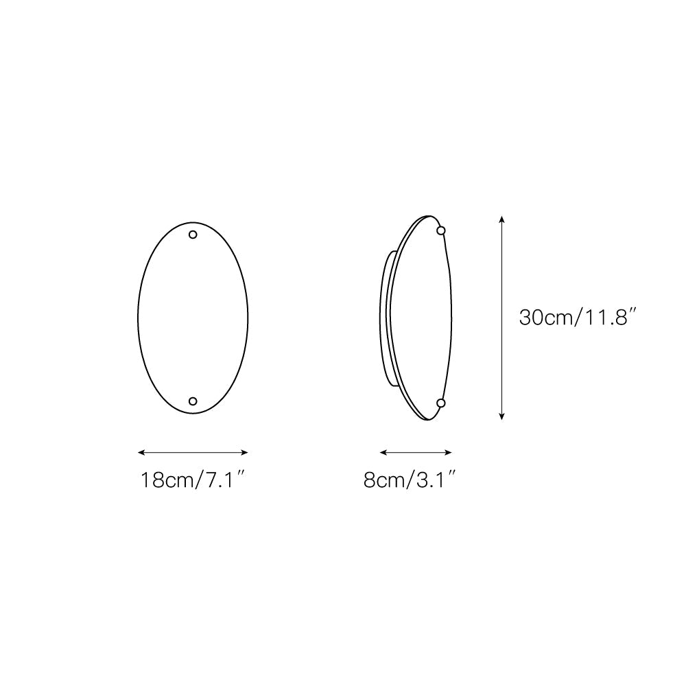 Kovex Modern Minimalist Marble Wall Lamp-Neutral Decor