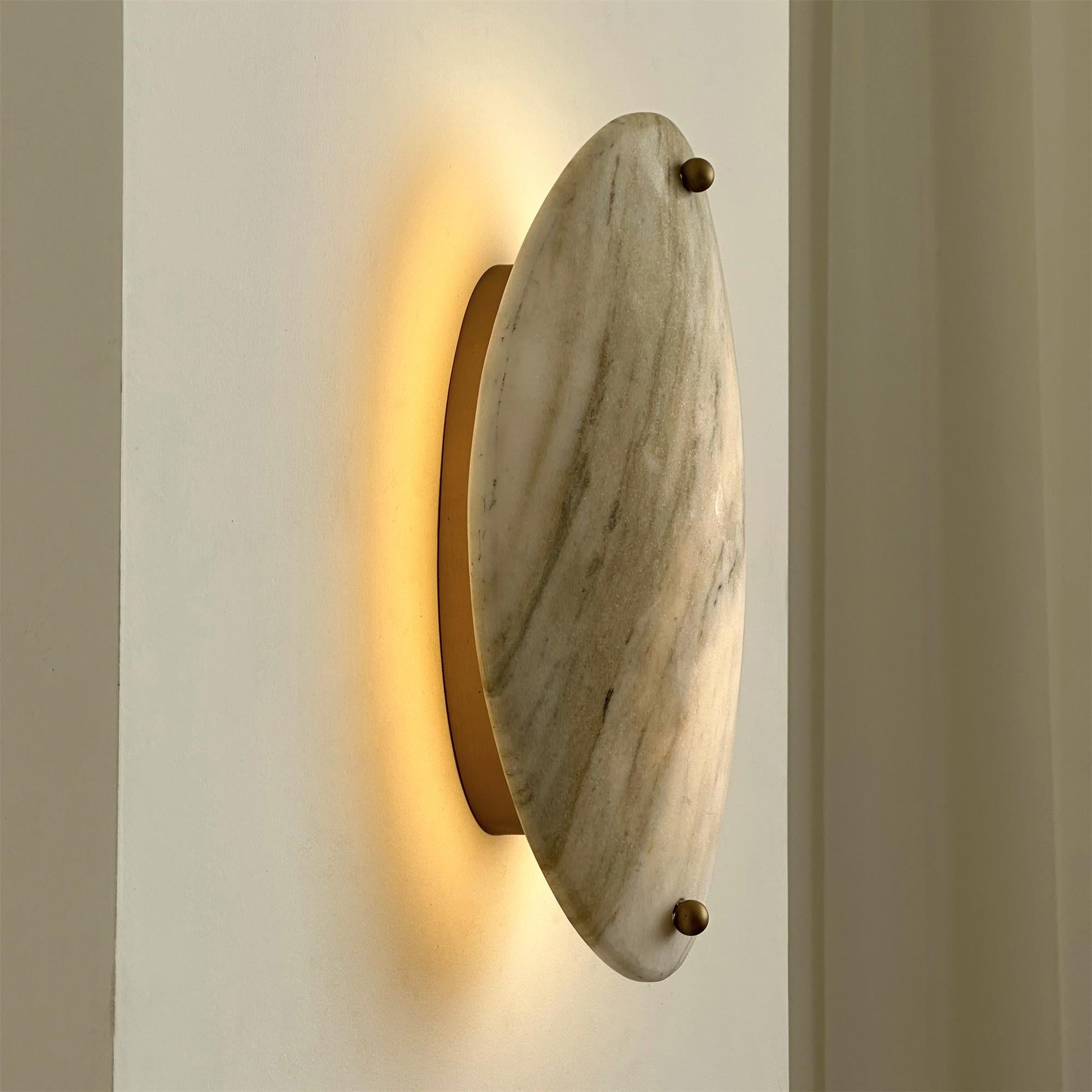 Kovex Modern Minimalist Marble Wall Lamp-Neutral Decor