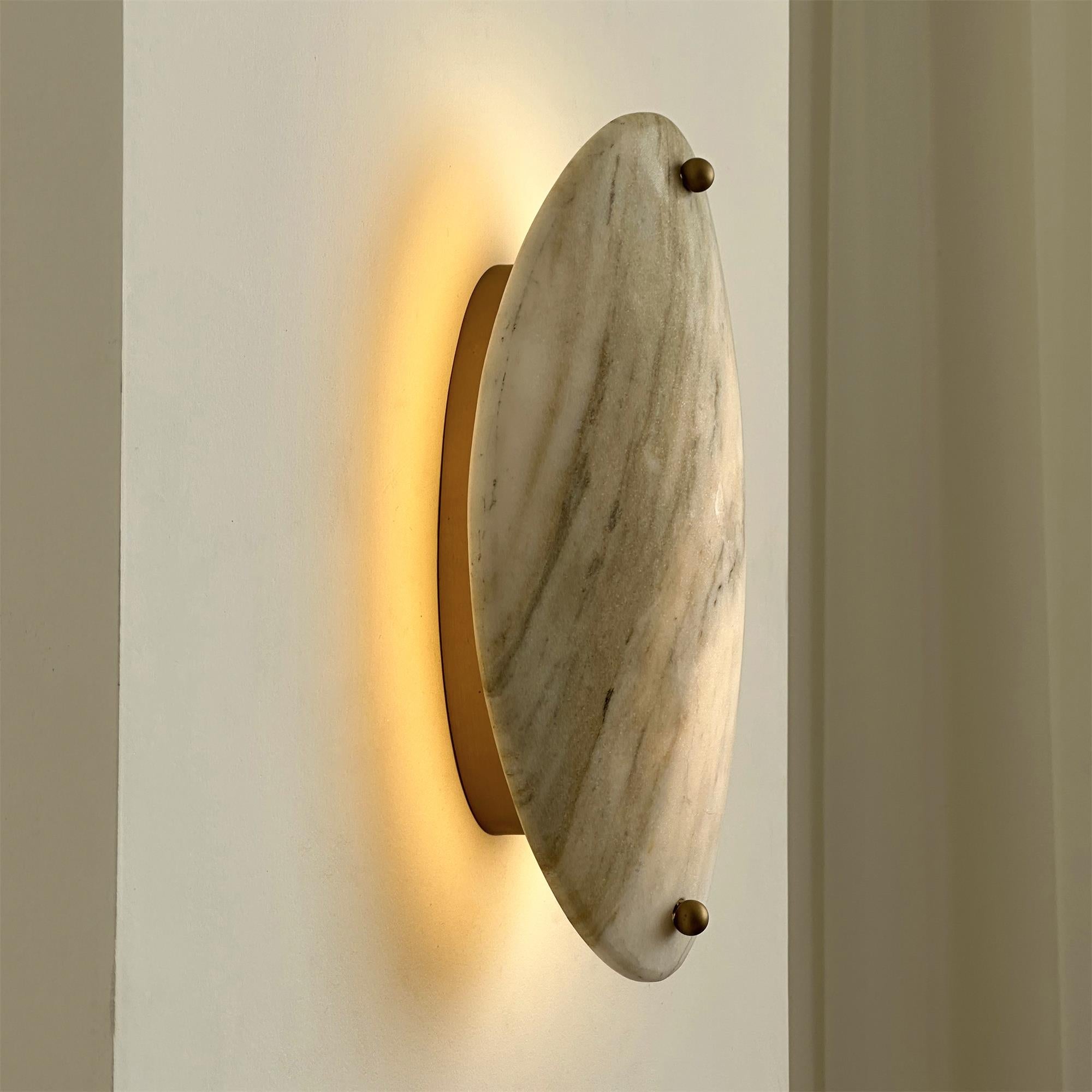 Kovex Modern Minimalist Marble Wall Lamp-Neutral Decor