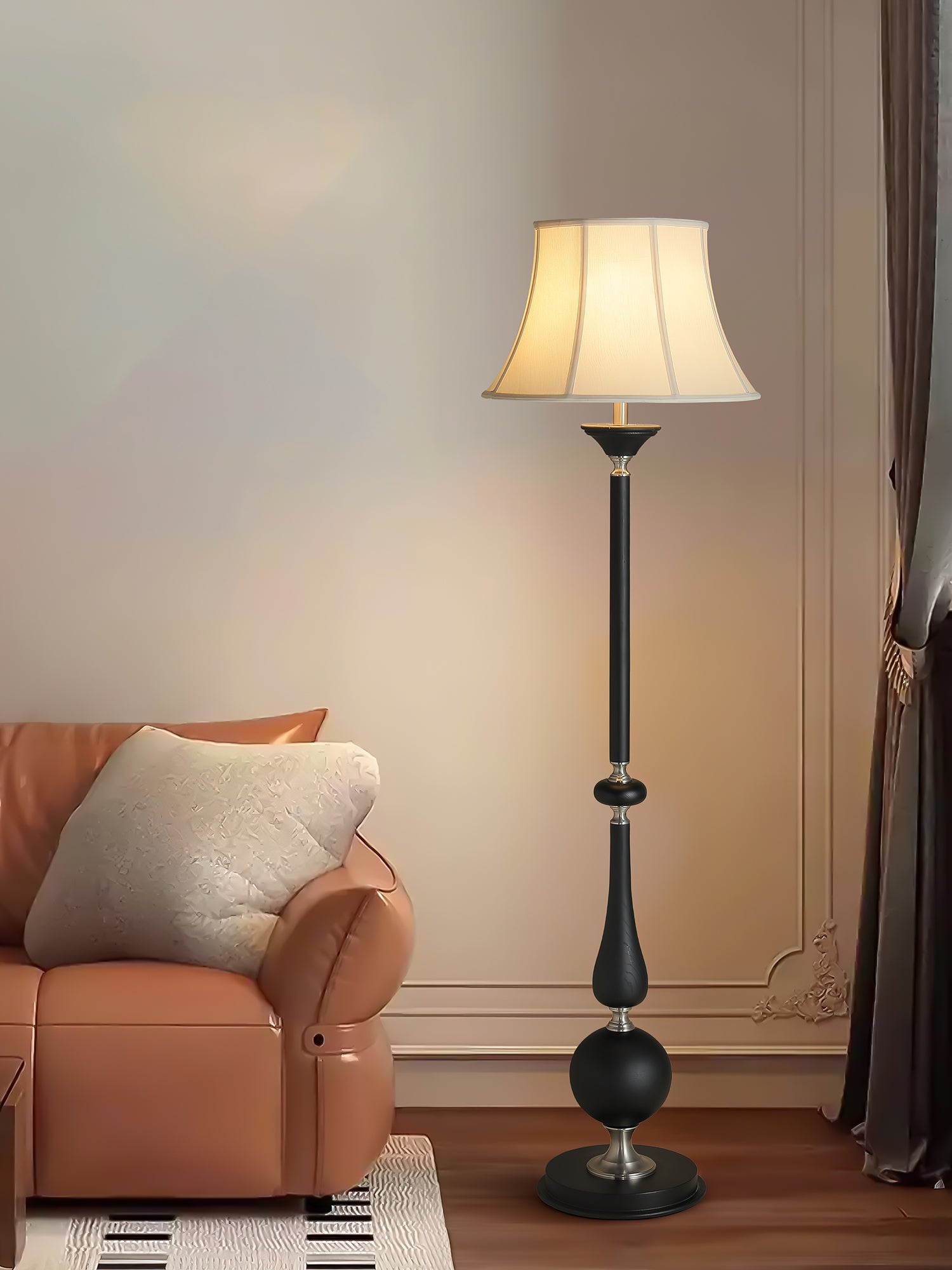Primo Classic Floor Lamp-Neutral Decor