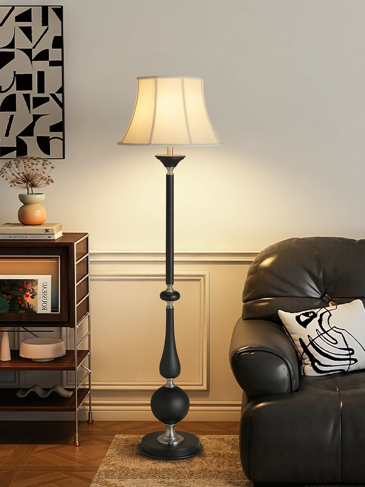 Primo Classic Floor Lamp-Neutral Decor