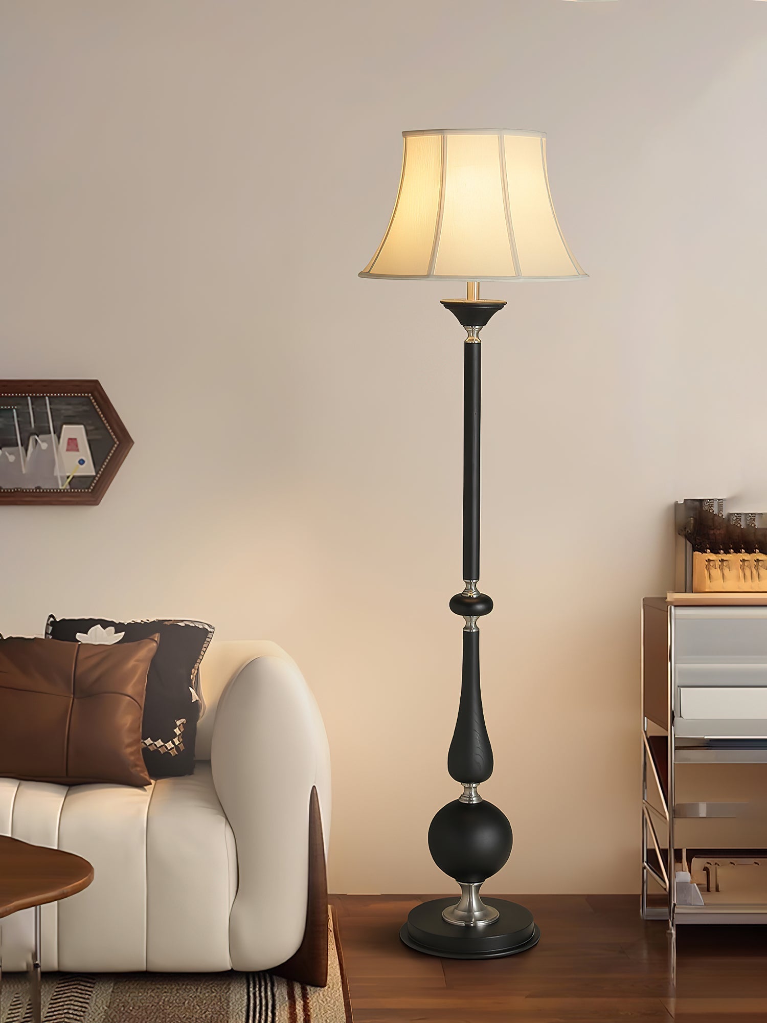 Primo Classic Floor Lamp-Neutral Decor