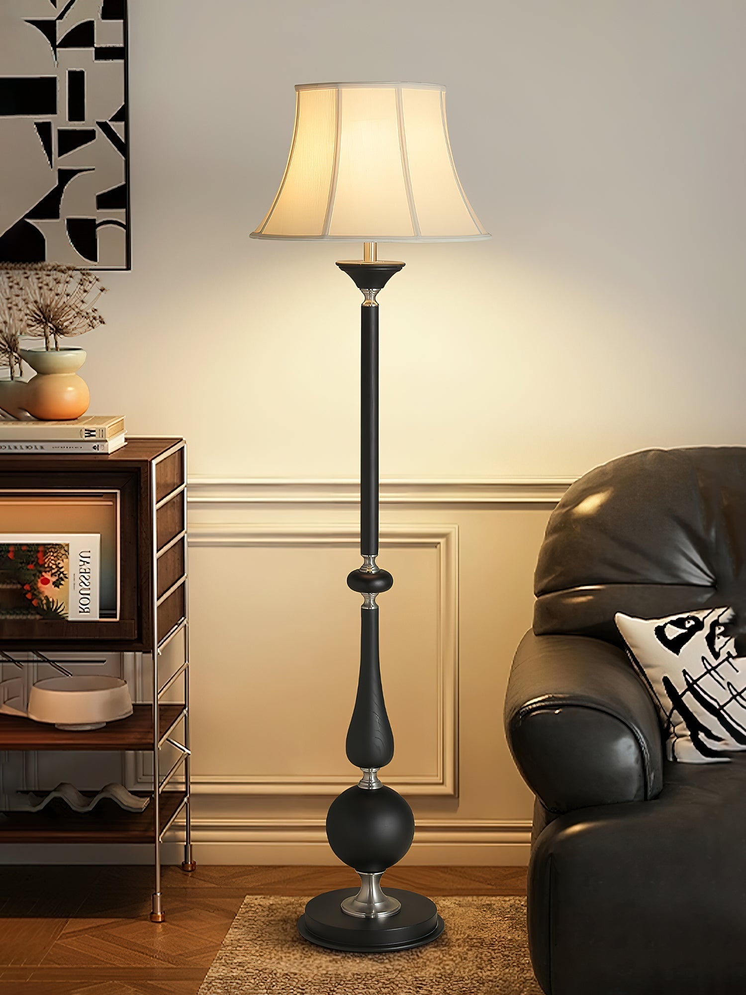 Primo Classic Floor Lamp-Neutral Decor