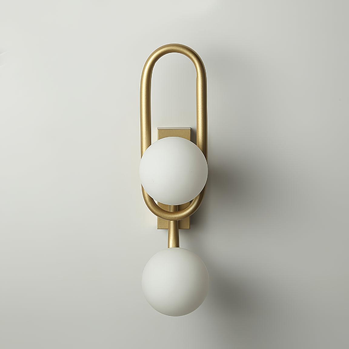 Alphaia Modern Minimalist Glass Wall Lamp-Neutral Decor