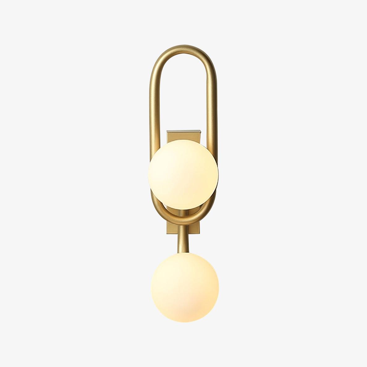 Alphaia Modern Minimalist Glass Wall Lamp-Neutral Decor