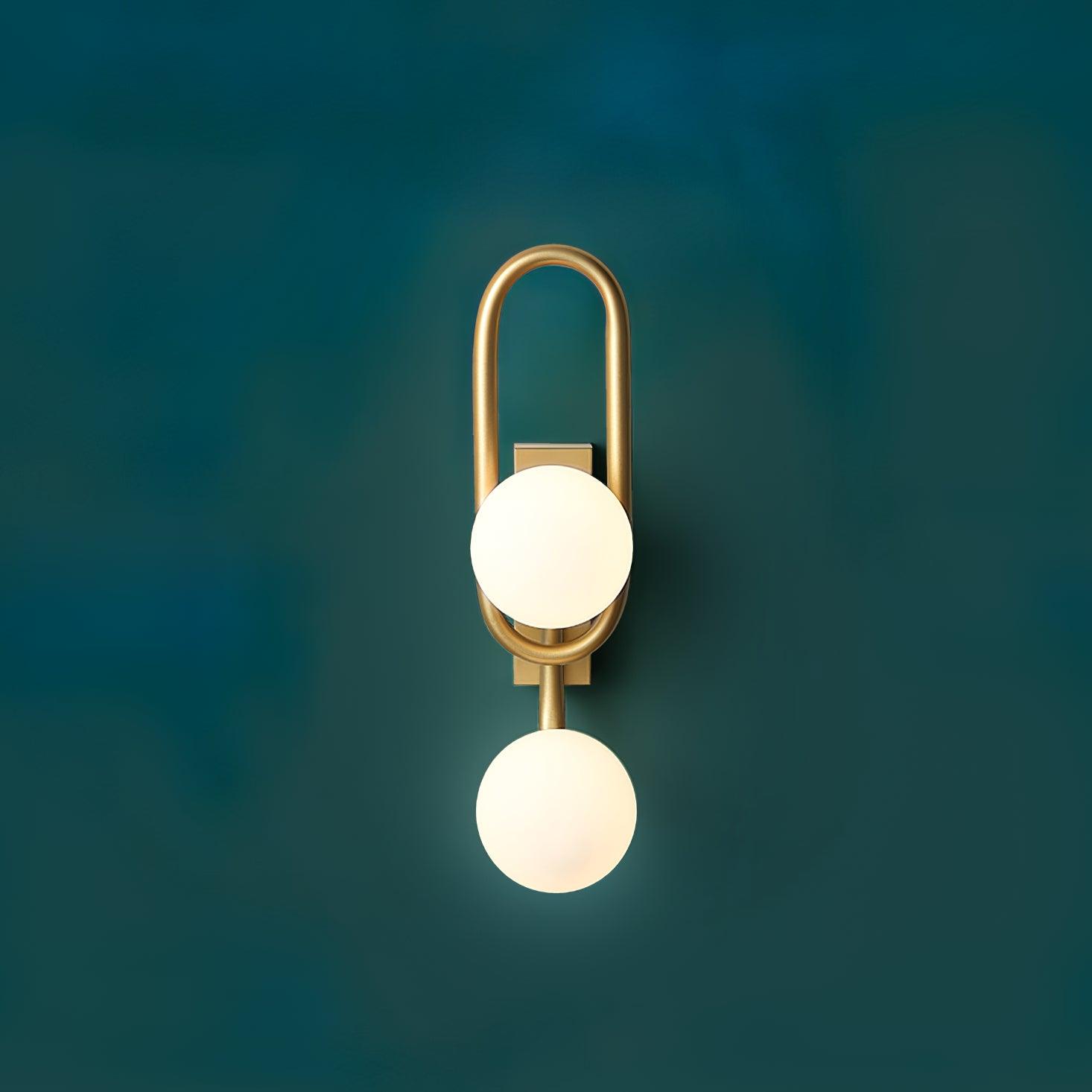 Alphaia Modern Minimalist Glass Wall Lamp-Neutral Decor