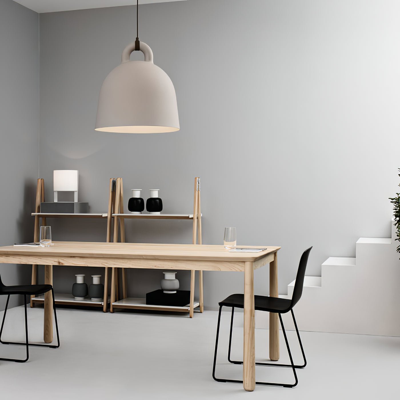Astria Resin Minimalistic Pendant Lamp-Neutral Decor