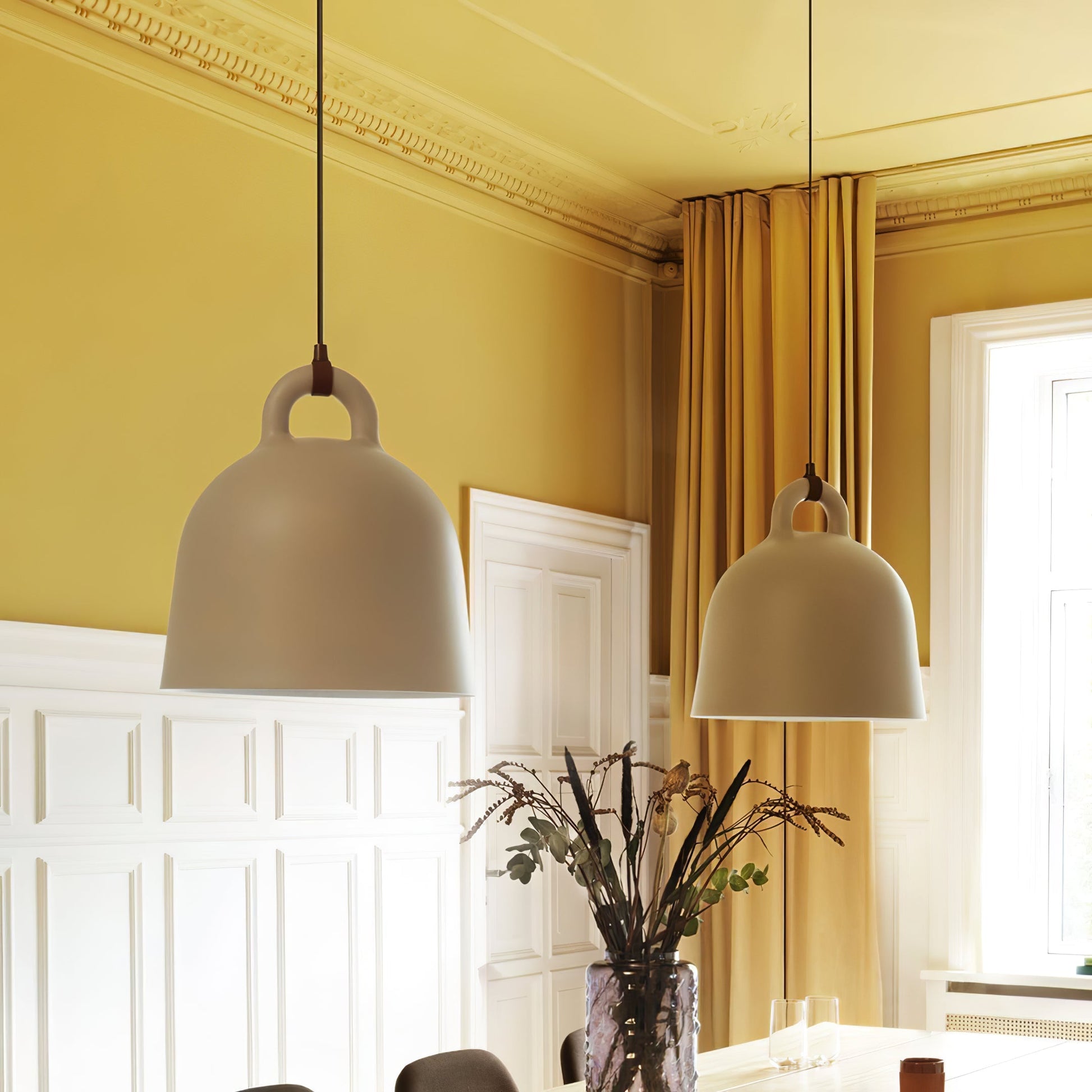 Astria Resin Minimalistic Pendant Lamp-Neutral Decor