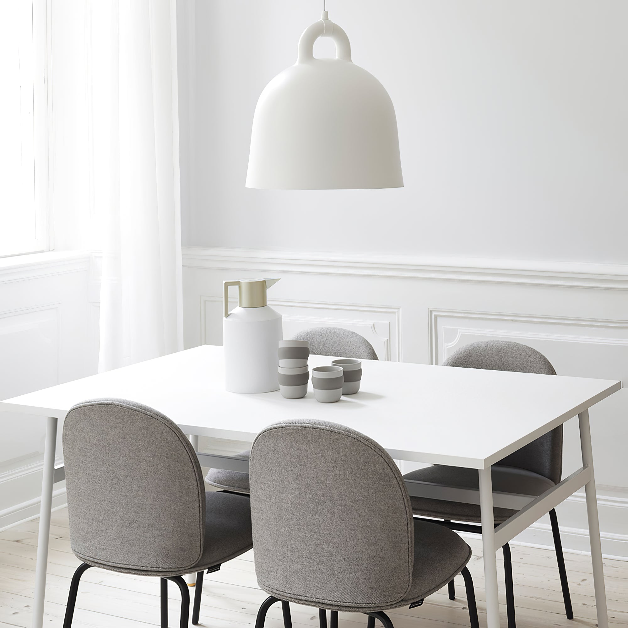 Astria Resin Minimalistic Pendant Lamp-Neutral Decor