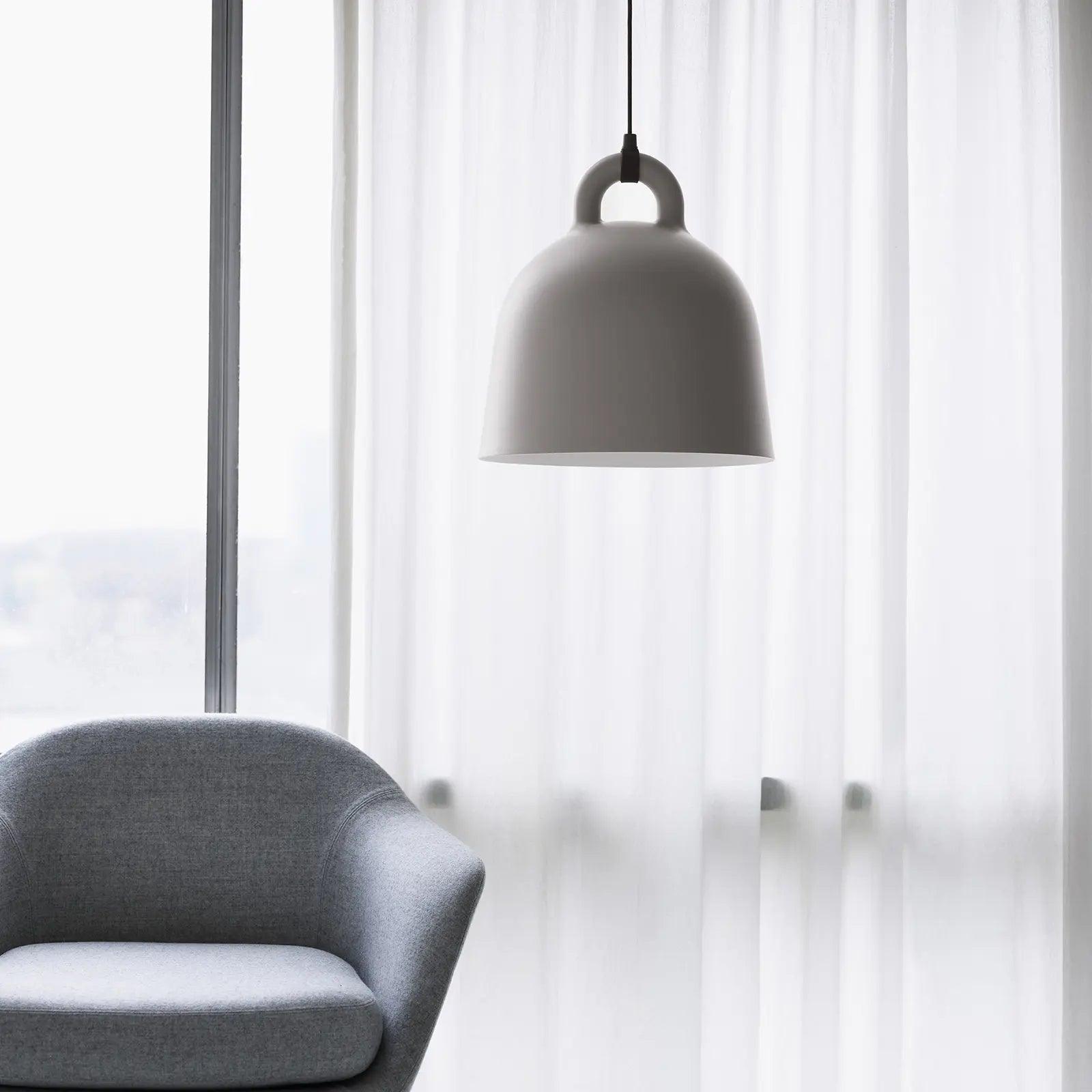 Pendant Light Bell Shape Minimalist Dome Shade Nordic Modern