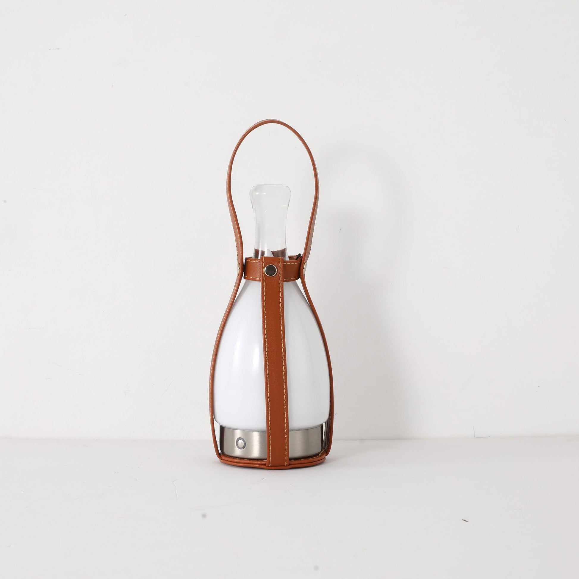 Ales Leather Vintage Table Lamp-Neutral Decor