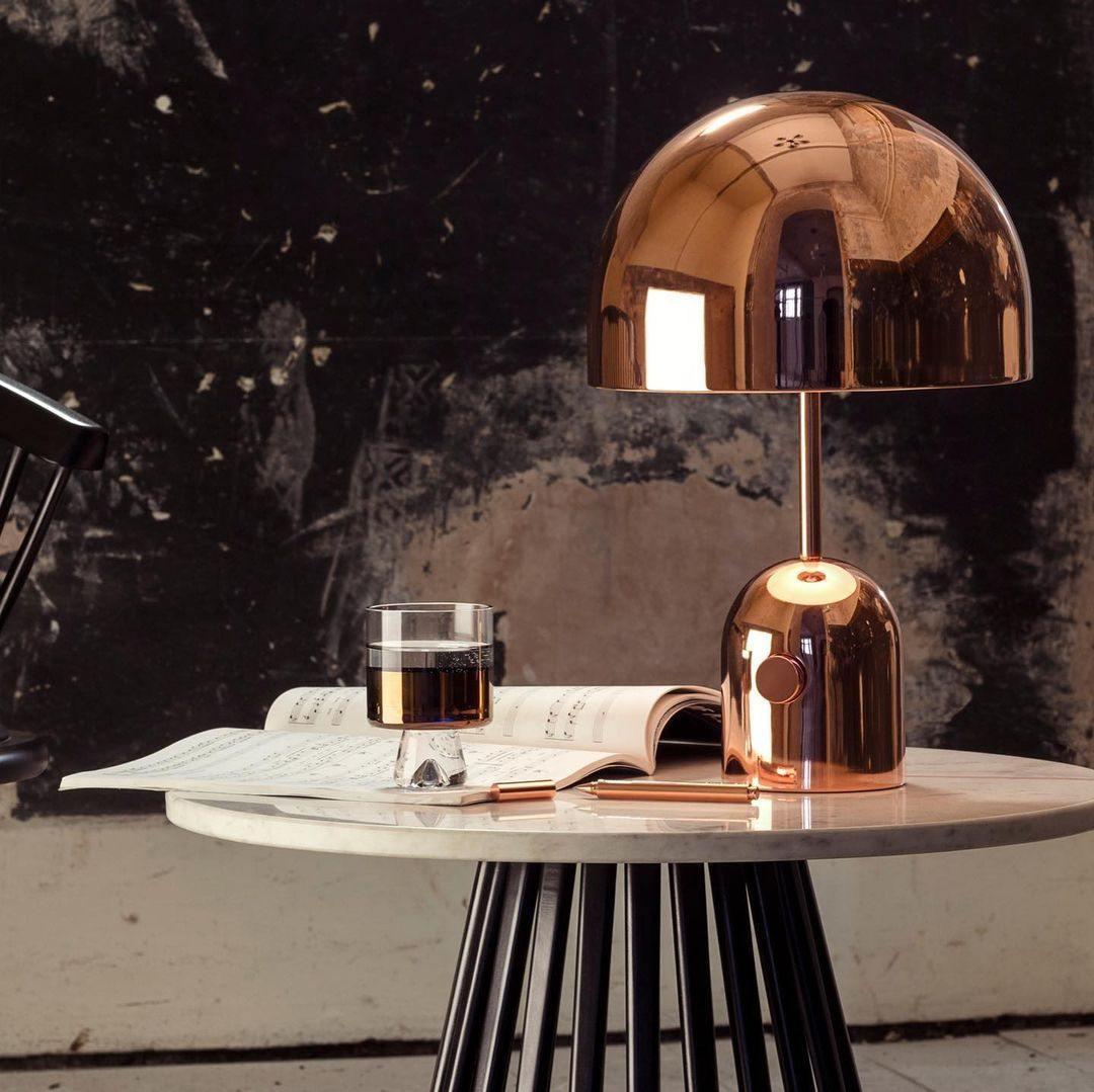 Ames Luxury Bell Table Light-Neutral Decor
