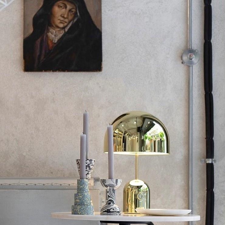 Ames Luxury Bell Table Light-Neutral Decor