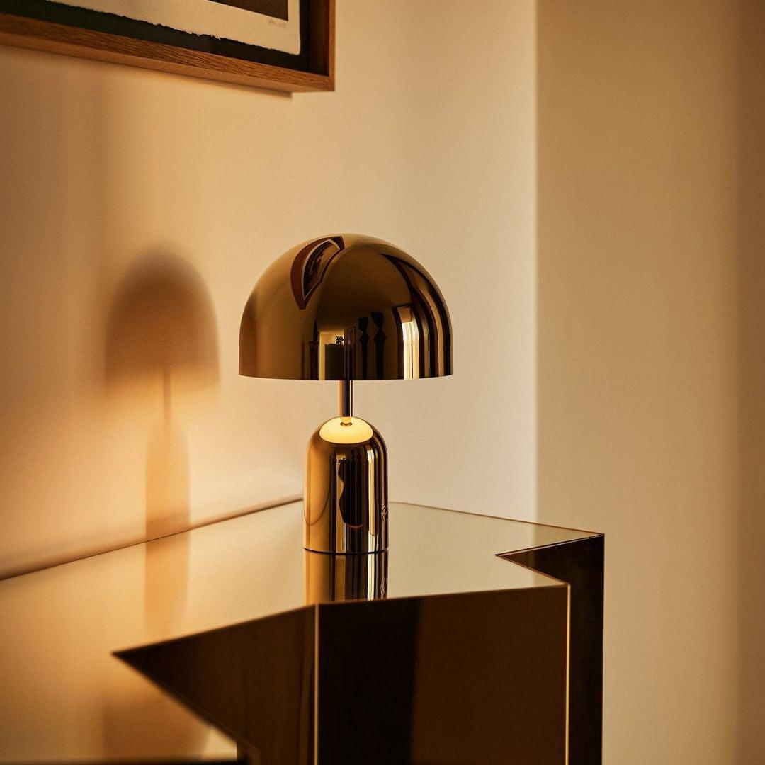 Ames Luxury Bell Table Light-Neutral Decor
